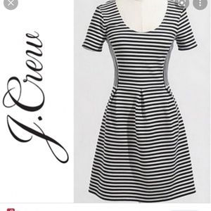 J crew striped sumner dress. Worn twice.
